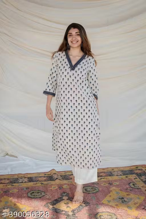 Women Trending Rayon Printed Kurta